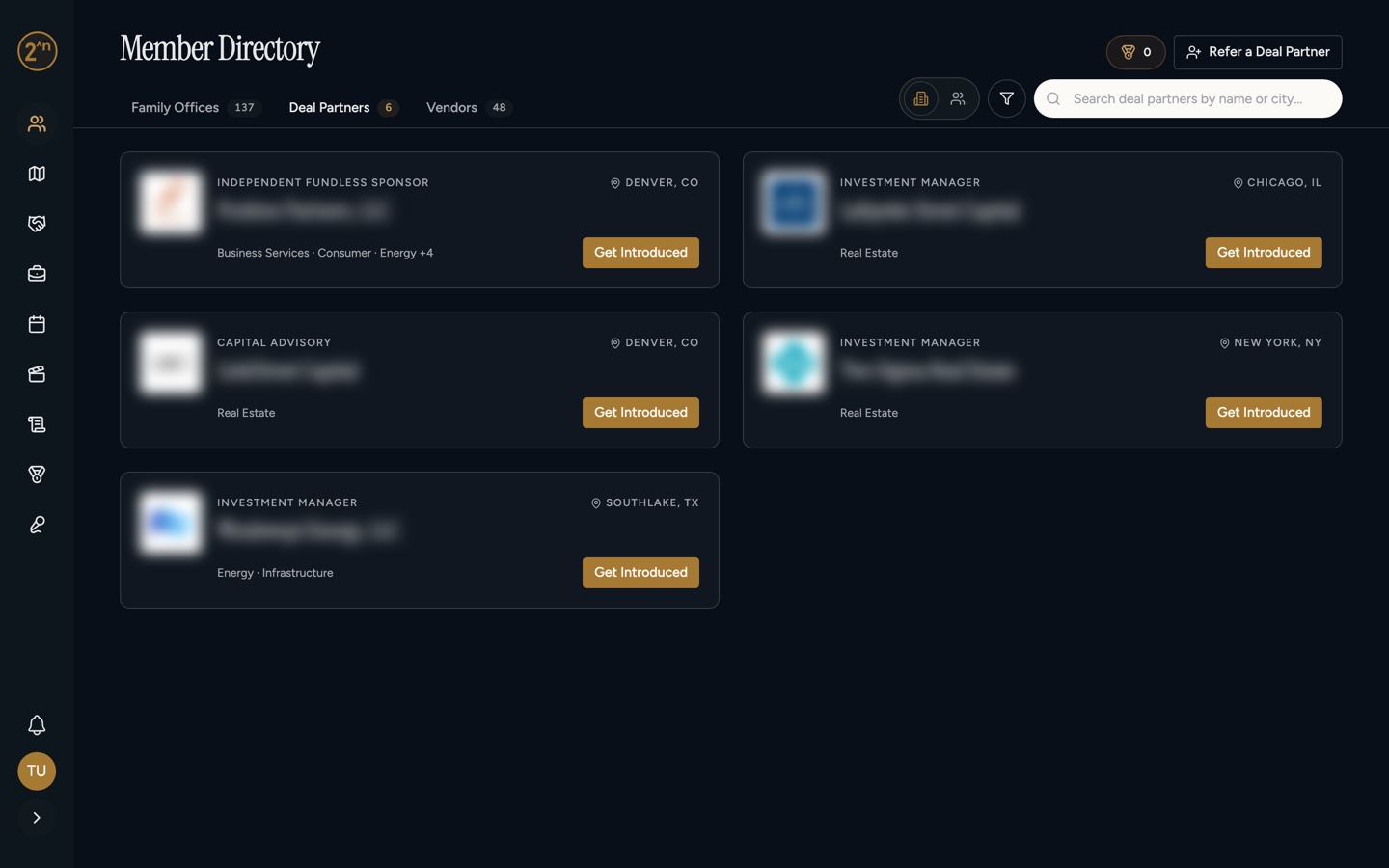 2^n Deal Partner Directory